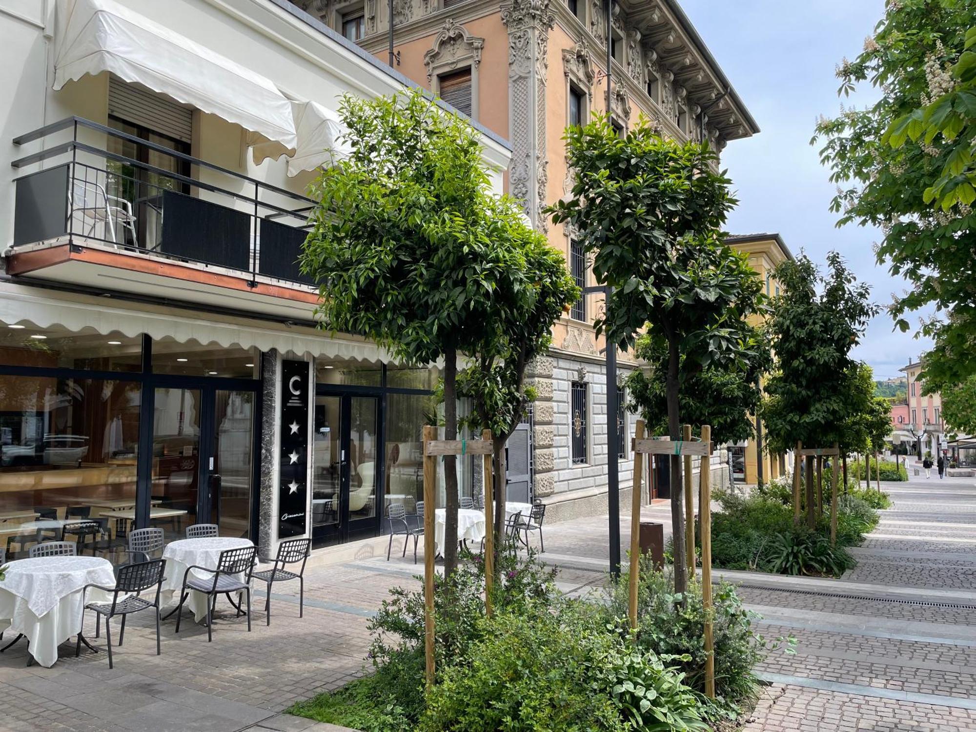 Hotel Central Giacomini 살로 외부 사진